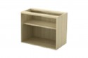 Open Shelf Low Cabinet (W/O TOP AND BASE)