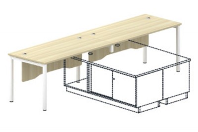 Standard Table (with Wooden Front Panel)