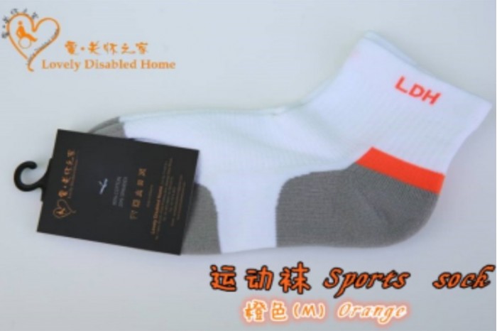 LDH Socks - Sport (size :M -Orange) x 5 pairs