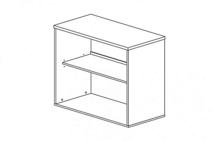 Open Shelf Low Cabinet