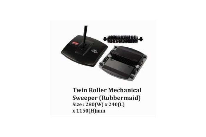 Twin Roller Mechanical Sweeper (Rubbermaid)