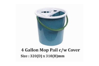 4 Gallon Mop Pail c/w Cover