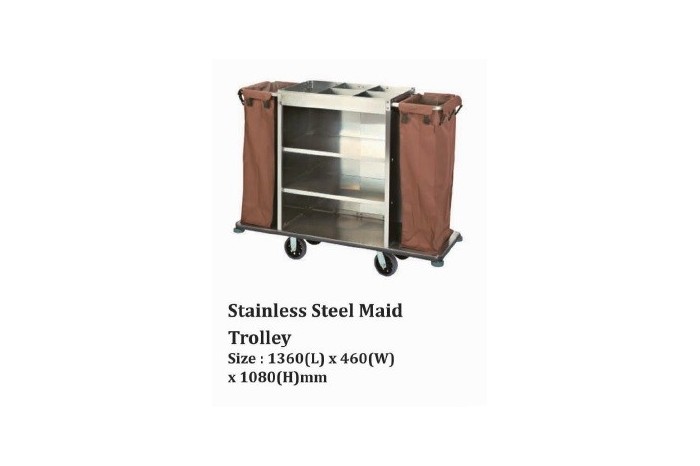 Stainless Steel Maid Trolley