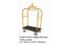 Stainless Steel Luggage Birdcage Trolley (Gold)