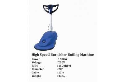 High Speed Burnisher Buffing Machine