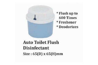 Auto Toilet Flush Disinfectant