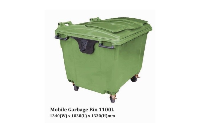 Mobile Garbage Bin 1100L