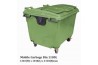 Mobile Garbage Bin 1100L