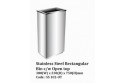 Stainless Steel Rectangular Bin c/w Open Top