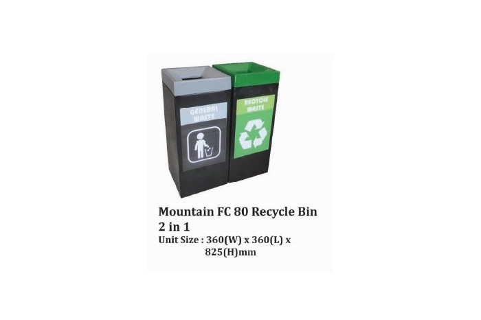 Mountain FC 80 Recycle Bin 2 in 1