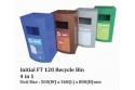 Initial FT 120 Recycle Bin 4 in 1