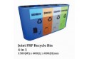 Joint FRP Recycle Bin 4 in 1