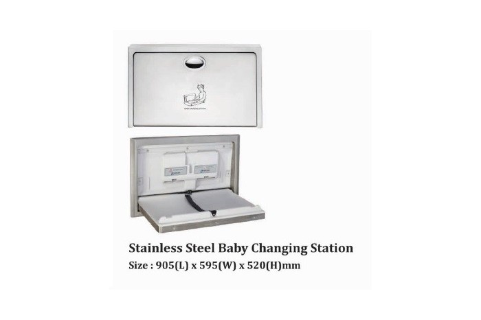 Stainless Steel Baby Changing Station