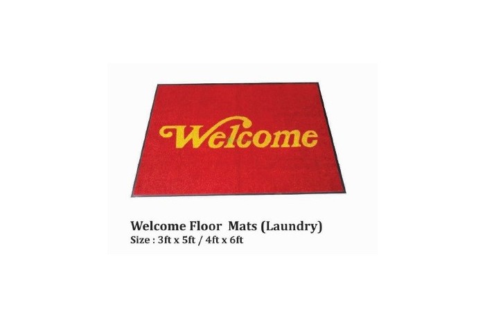 Welcome Floor Mats (Laundry)