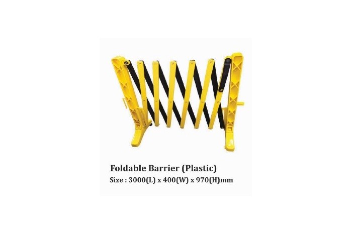 Foldable Barrier (Plastic)