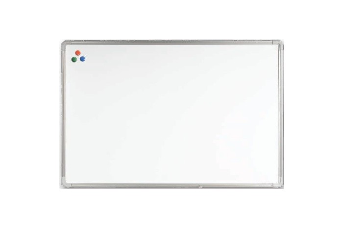 Whiteboard with deals frame