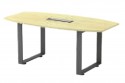 Boat-shape conference table