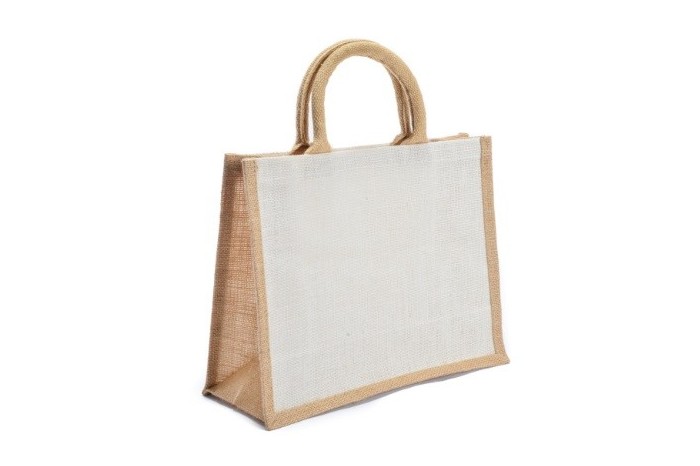 Eco Friendly Reusable Burlap Tote Bags Vintage Classic Jute Bag Waterproof  Natural Linen Bags with Soft Cotton Handles and Laminated Interior | Lazada  PH