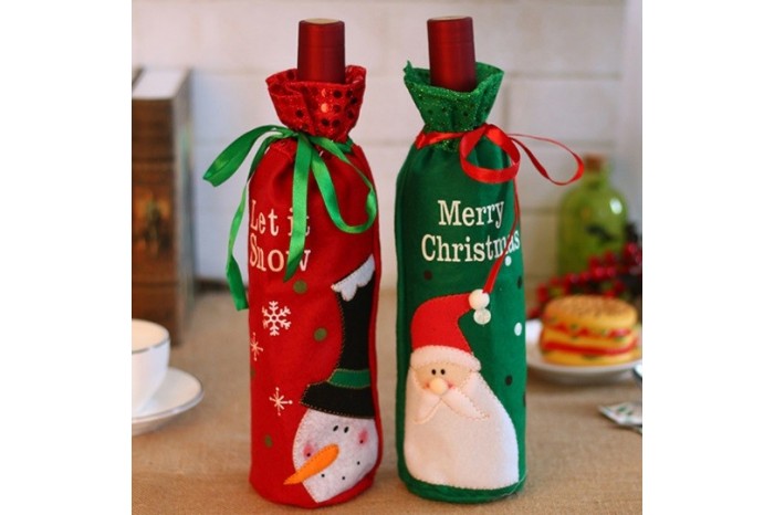 Christmas Bottle Holder