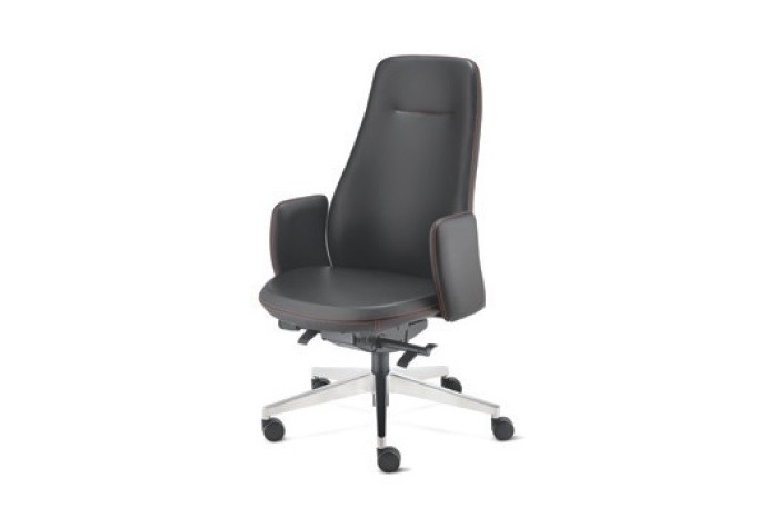 Eve Series - Aluminium Base (Fixed Armrest)