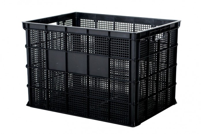 Industrial Stackable Basket - Black