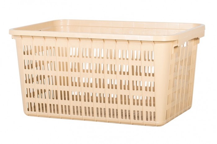 Industrial Basket - Cream / Black