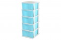 5 Tiers Trendy Drawer -Blue / Purple