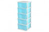 5 Tiers Trendy Drawer -Blue / Purple