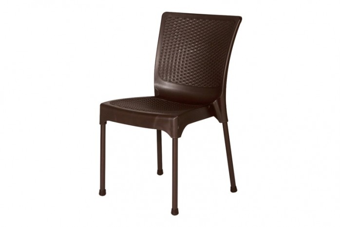 Bamboo Chair Steel Leg