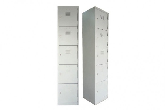 5 Compartment Steel Locker