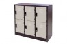 6 Compartment Steel Locker (Half Height Locker) ECONOMY