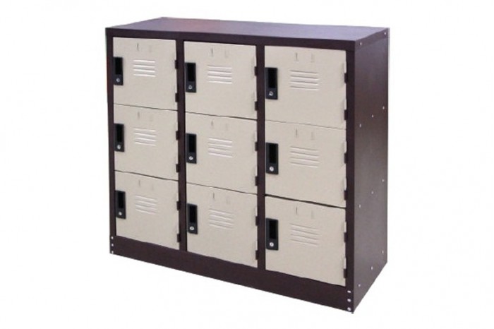 9 Compartment Steel Locker (Half Height Locker)