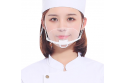 TRANSPARENT PLASTIC MASK – SMILE MASK