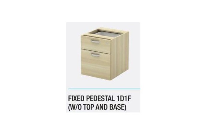 Fixed Pedestal 1D1F (W/O Top and Base)