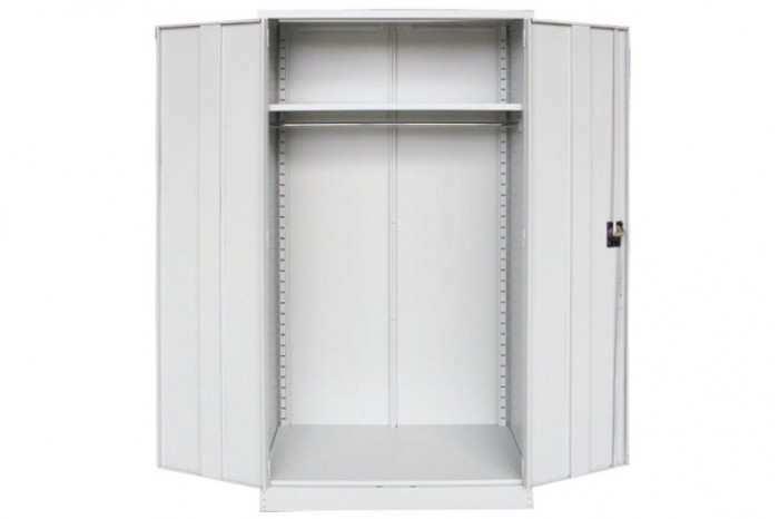 Full Height Cupboard with Steel Swinging Door c/w 1 Shelves(Top), 1 H.Bar(Btm)