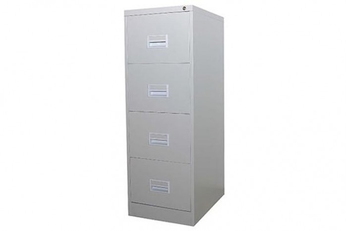 4 Drawer Filling Cabinet With Recess Handle c/w Ball Bearing Slide