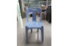 Plastic Chair - Marble Blue