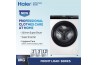 Haier Frond Load Series (WASHING MACHINE) 8KG Super Inverter