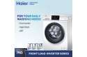 Haier Front Load Series (WASHING MACHINE) 7KG Super Inverter