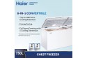 Haier Chest Freezer 6-in-1 Convertible (719L capacity) BIG size