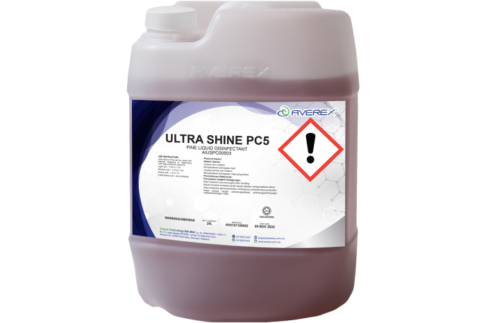 Economical Pine Liquid Disinfectant (ULTRA SHINE PC5)