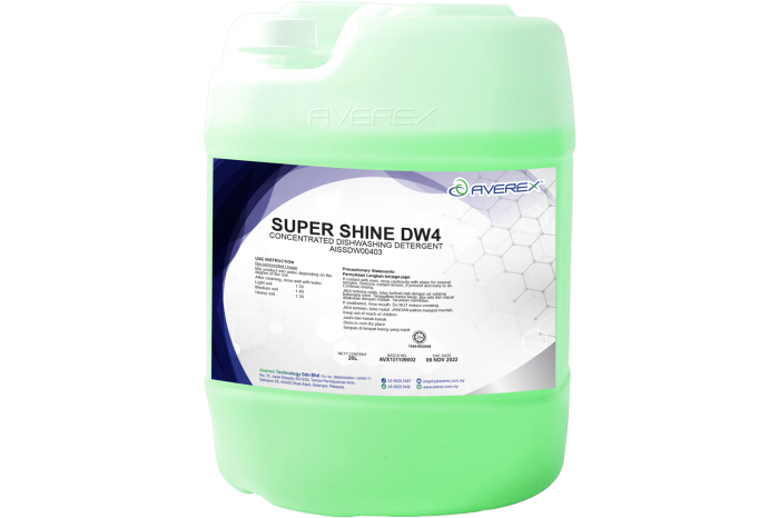 Concentrated Dishwashing Detergent (SUPER SHINE DW4)