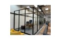 Aluminium Frame Tempered Glass Partition