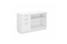 OPEN SHELF + FIXED PEDESTAL 2D1F