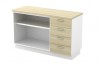 Open Shelf + Fixed Pedestal 4D